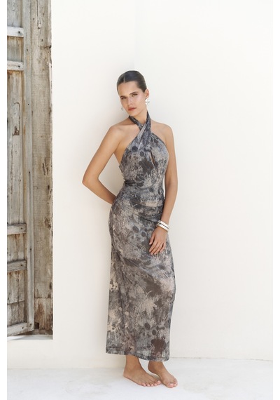 Mai Collection Mai Studios Co. Keefnes Kruvaze Antrasit Uzun Elbise Antrasit Mai Collection Mai Studios Co. Keefnes Kruvaze Antrasit Uzun Elbise Antrasit