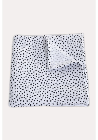 %100 Pamuk 4 Katlı Müslin Battaniye 70x70cm Beyaz - 932389850 Beyaz
