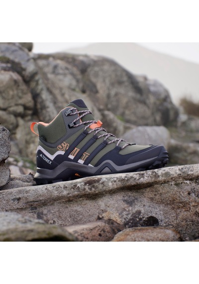 Adidas Terrex Swift R2 Mid Kadın Yeşil Outdoor Ayakkabı - Ih2601 Yeşil