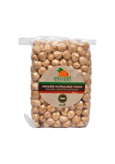 Organik Kavrulmuş Fındık 1 KG
