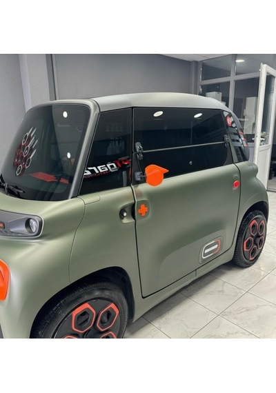 Citroen Ami Yarasa Ayna Kapağı Turuncu