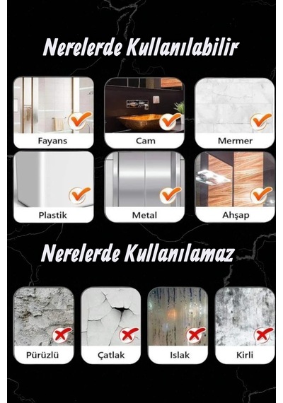 Çift Taraflı Nano Bant 2 Metre 30 Mm Güçlü Bant Zemin Duvar Halı Tablo Yapıştırma Bandı