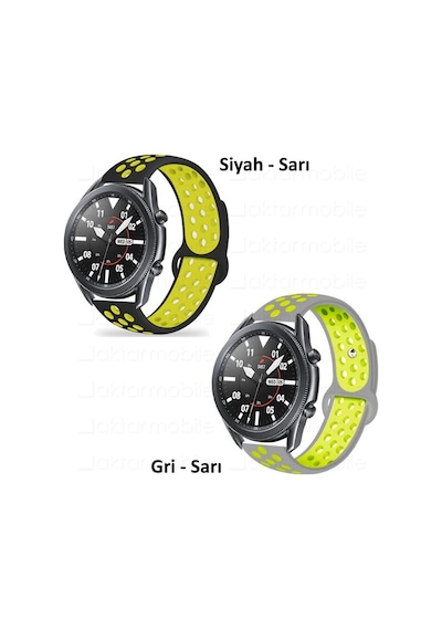 Huawei Watch Gt 2 Pro Delikli Silikon Kordon Premium Spor Kayış (464139416)