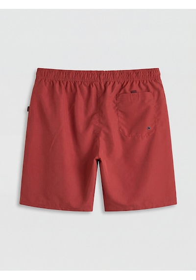 Lcw Swımwear Kırmızı Kısa Boy Erkek Deniz Şortu