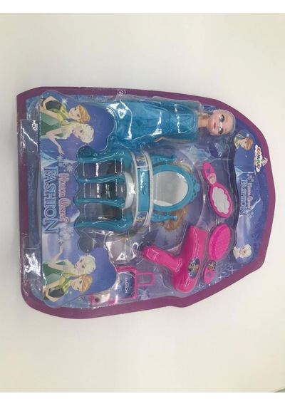 Kembay Oyuncak Mobilya Güzellik Setli Bebek Kmb-027