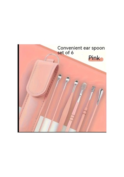 Yıwu Kulak Kaşığı 6'lı Set, Yeni Paslanmaz Çelik Kulak Kaşığı Seti