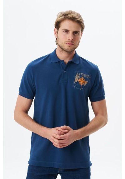 AR-MA Arma Erkek Regular Fit Baskılı % 100 Pamuk Pike Polo Yaka Tişört Y29374356202 İndigo AR-MA Arma Erkek Regular Fit Baskılı % 100 Pamuk Pike Polo Yaka Tişört Y29374356202 İndigo