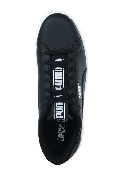 Puma 392501 02 Smash 3.0 Logobsesion Siyah-beyaz Kadın Spor Ayakk-siyah Siyah