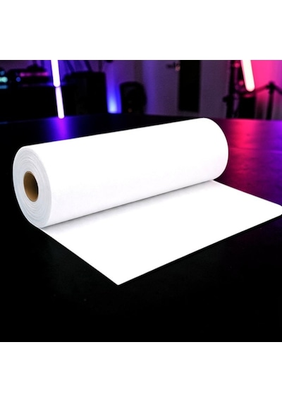 Yüksek Kalite 125 Metre Elyaf Kumaş Beyaz Tela Kumaş Beyaz Süsleme Kumaşı Tek Parça 70 Cm Genişlik