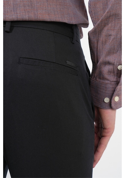 İmza Siyah Yan Cep Slim Fit Casual Pamuklu Chino Pantolon 1003260178