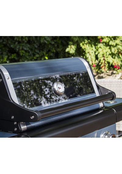 Aygaz X350 Klasik Lpg'li Barbekü - Pratik Kullanım, Geniş Izgara Alanı, Gri Mavi Gri
