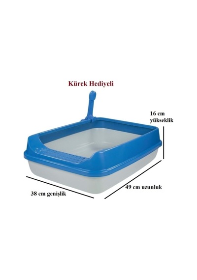 Keyf Lüks Açık Kedi Tuvaleti