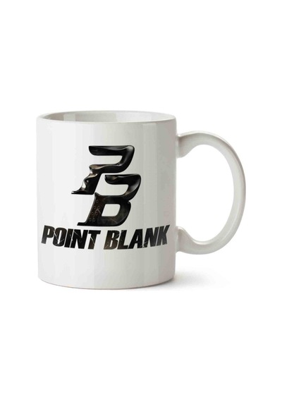 Point Blank Pb Counter Strike Porselen Kupa Bardak Beyaz