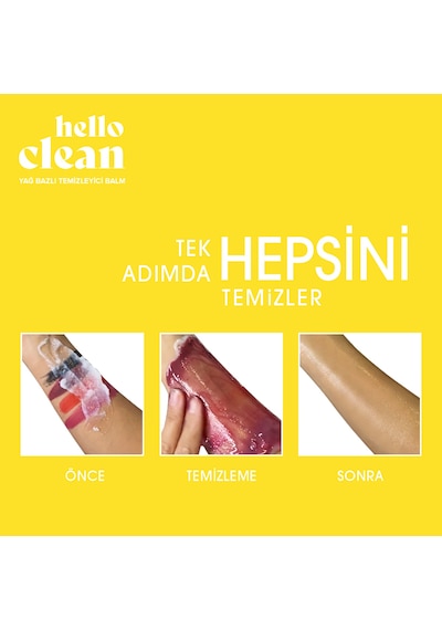 Herbaderm Hello Clean Aydınlatıcı Yağ Bazlı Temizleyici Balm 100 ML