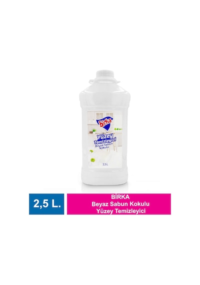 Birka Beyaz Sabun Kokulu Yüzey Temizleyici 2500 ML