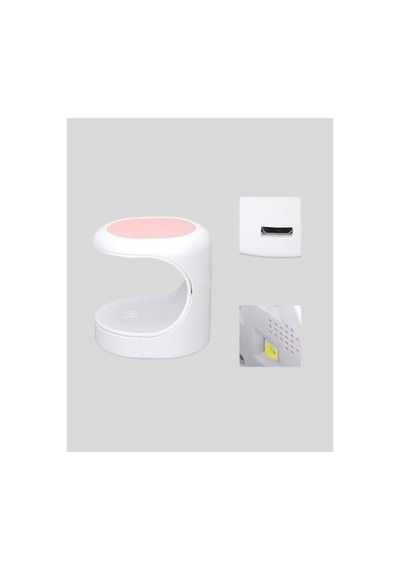 Led Mini Oje Kurutucu Taşınabilir Hızlı Kuruma Cihazı 3 Led Işıklı Yeni Nesil Siyah