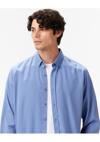 Nautica Erkek Mavi Classic Fit Gömlekdüzw57232t