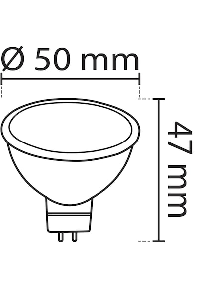 Noas 7 Watt Mr16 G5.3 Led Beyaz Işık Çanak Ampul 10 Adet