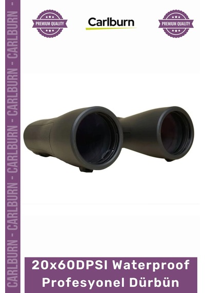 Carlburn Dürbün Askeri Avcı Doğa Gece Gözlem Optik 20x60dpsı Waterproof Profesyonel Dürbün 1000m-49m Çok Renkli