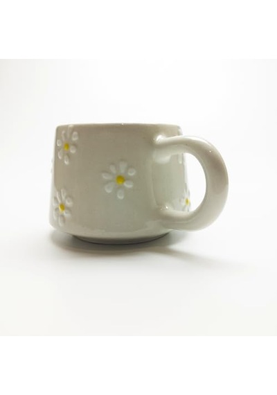 Tr Klasik Çayır Papatyalı Seramik 200 Ml Kupa Bardak Mug Diğer