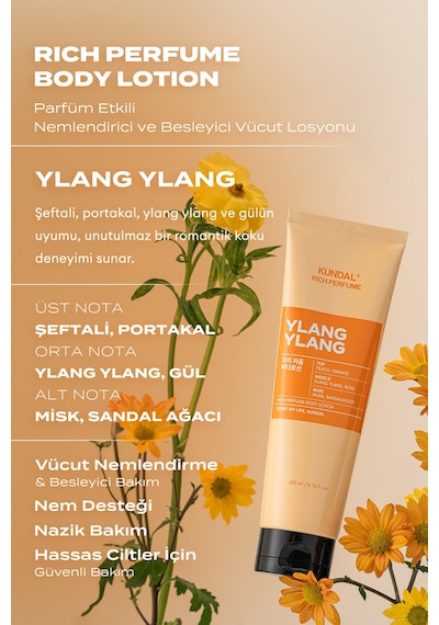 Kundal Rich Perfume Body Lotion Ylang Ylang 200 ML