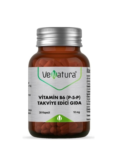 Venatura Vitamin B6 P-5-p Piridoksal 5 -fosfat 30 Kapsül