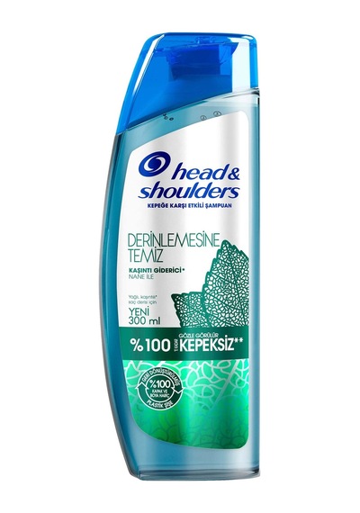 Head & Shoulders Derinlemesine Temiz Şampuan Kaşıntı Giderici 300 Ml 3 Adet