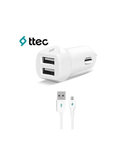 Ttec Speedcharger Duo Araç Şarj Cihazı Micro Usb 3.1A 2Cks02Um