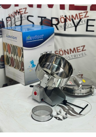 Lavion Bitki Baharat Tarhana Aktar Öğütme Makinesi 3 Kg Yüksek Kapasite