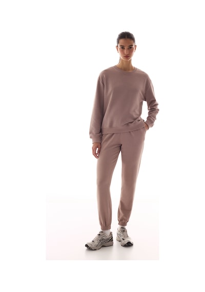 Penti Bej Yüksek Bel Cepli Pamuklu Jogger