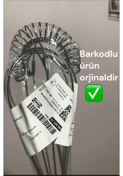 İkili Çırpıcı Seti 26 Cm Paslanmaz Çelik Paslanmaz Çelik Diğer