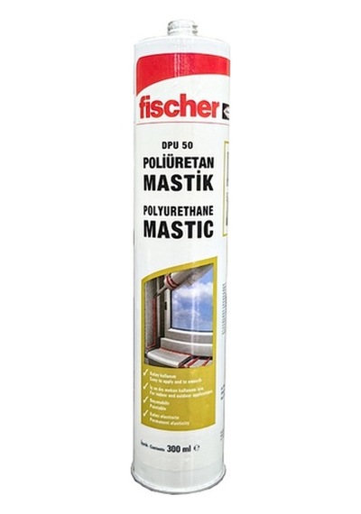 Fischer Dpu Poliüretan Mastik Kırmızı 300 Ml