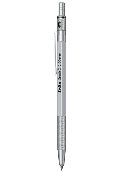 Scrikss Office Graphx Mekanik Kurşun Kalem Kurşun Gri 2 Mm Genel