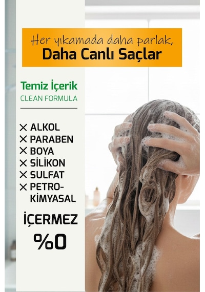 Milk Protein Kuru Ve Yıpranmış Saçlar İçin Amino Complex İçeren Saç Bakım Şampuanı 500ml Tüm Saçlar