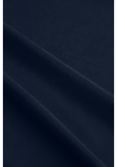 Gauze Fabric Design Kadife Dokulu Dertsiz Masa Örtüsü, Safir Koyu Lacivert