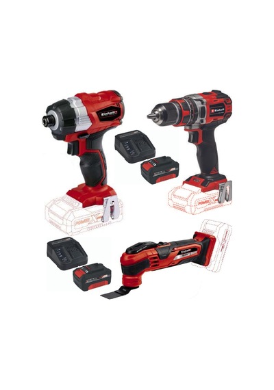 Einhell Te-ci 18 bl Vidalama TE-CD 18/50 li-i BL Varrito 2x4.0ah