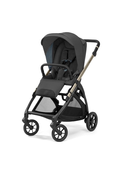 Inglesina Electa+ Tek El Tek Hamle İle Katlanıp Açılan Çift Yön Bebek Arabası Black