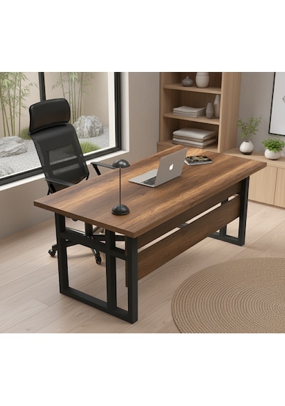 Robin Home Vivaldi A Ofis Çalışma Masası Bilgisayar Masası Metal Ayaklı Barok Kahverengi Robin Home Vivaldi A Ofis Çalışma Masası Bilgisayar Masası Metal Ayaklı Barok Kahverengi