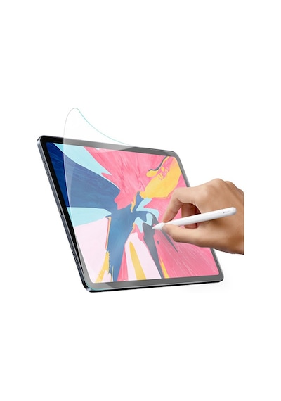 Baseus Apple Uyumlu iPad Pro 12.9 İnch 2021-2020-2018 Paper Like Film Darbe E