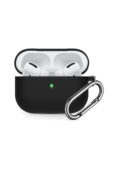 Piili Apple AirPods Uyumlu Pro Lansman Kılıf Apple AirPods Uyumlu Kılıfı Siyah