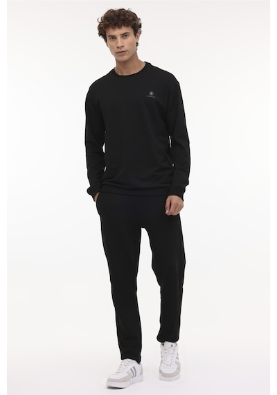 Lumberjack M-sn75 Bsc C Neck Sw 4pr Siyah Erkek Sweatshirt Siyah