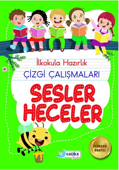 1. Sınıfa Hazırlık Sesler ve Heceler Kitabı
