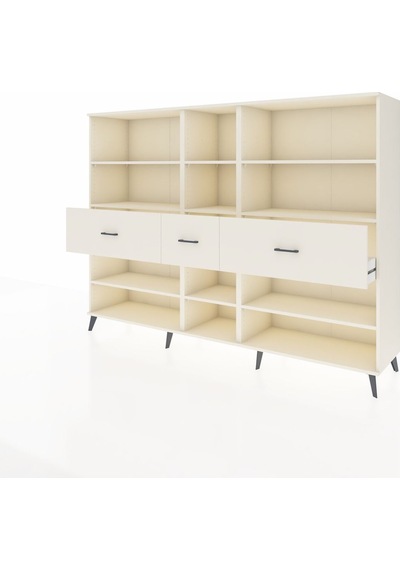 Hyperion Dolap 9 Raflı 3 Çekmeceli 220x44x163 Aytaşı-aytaşı Aytaşı-aytaşı