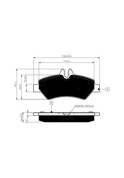 MARELLI 323700013100 ARKA BALATA FİŞLİ CRAFTER 2.5 TDI 06 -SPRINT