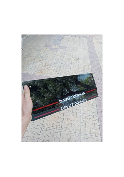 Pleksi Plakalık Takım 2 Ad. - App Ve Normal Plaka İçin Alt Üst Pleksi Plakalık - Tüm Araçlara Uyumlu - 576551995