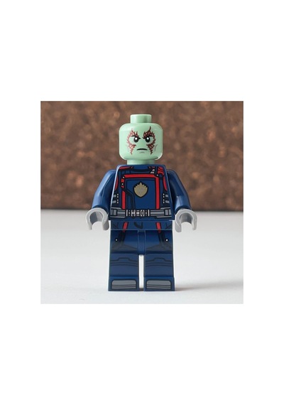 Orjinal Drax Sh0879 Minifigür Marvel Guardians Of The Galaxy 3
