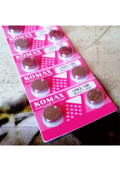 Button Alkalıne Battery Ag Seria Ag 12 Pil Lr43 Pil Sr386 Pil Sr43 Pil 186 Pil Saat Pili Yedek Pil