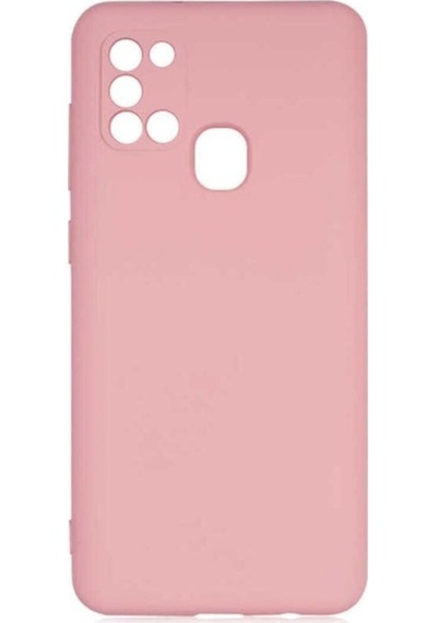 Galaxy A21s Kılıf Zore Mara Lansman Kapak Pembe Açık