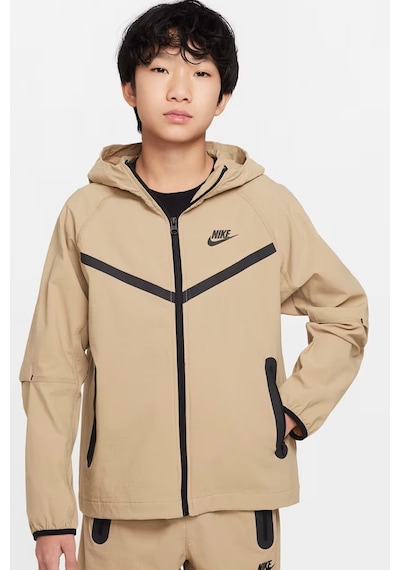 Nike Sportswear Smooth Tech Full Zıp Hooded Kapişonlu Paraşüt Kumaş Çocuk Sweatshirt Sütlü Kahve Sütlü Kahverengi Nike Sportswear Smooth Tech Full Zıp Hooded Kapişonlu Paraşüt Kumaş Çocuk Sweatshirt Sütlü Kahve Sütlü Kahverengi