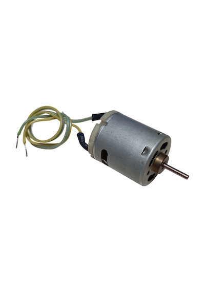 30cm Kablo Lehimli 12v Dc Motor Hobi Oyuncak Elektrik Deney Motoru